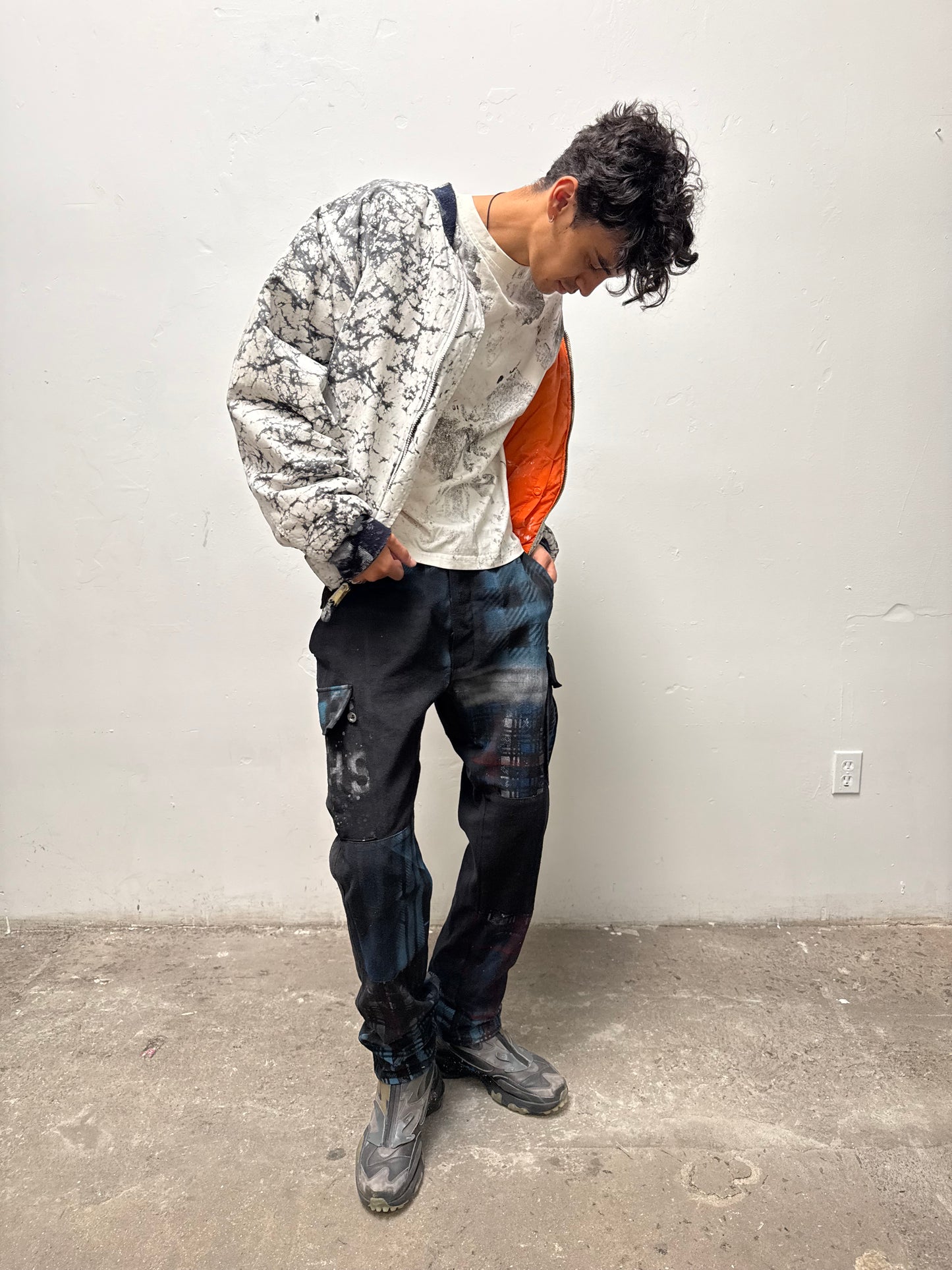 004: “Suiting” Hand Painted HBT BDU
