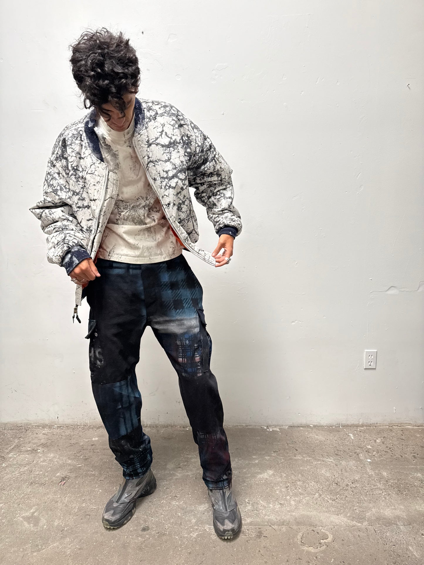 004: “Suiting” Hand Painted HBT BDU