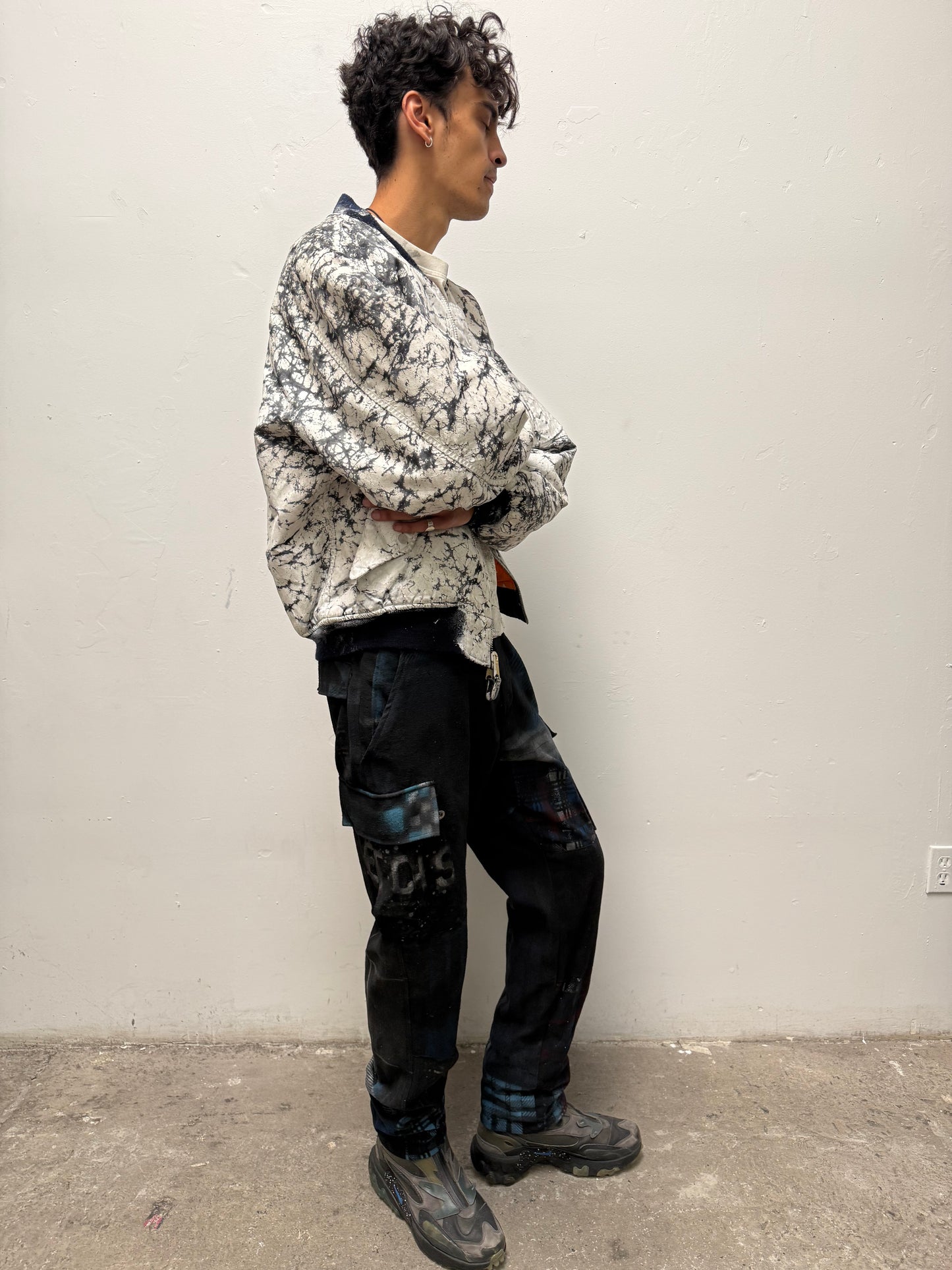 004: “Suiting” Hand Painted HBT BDU