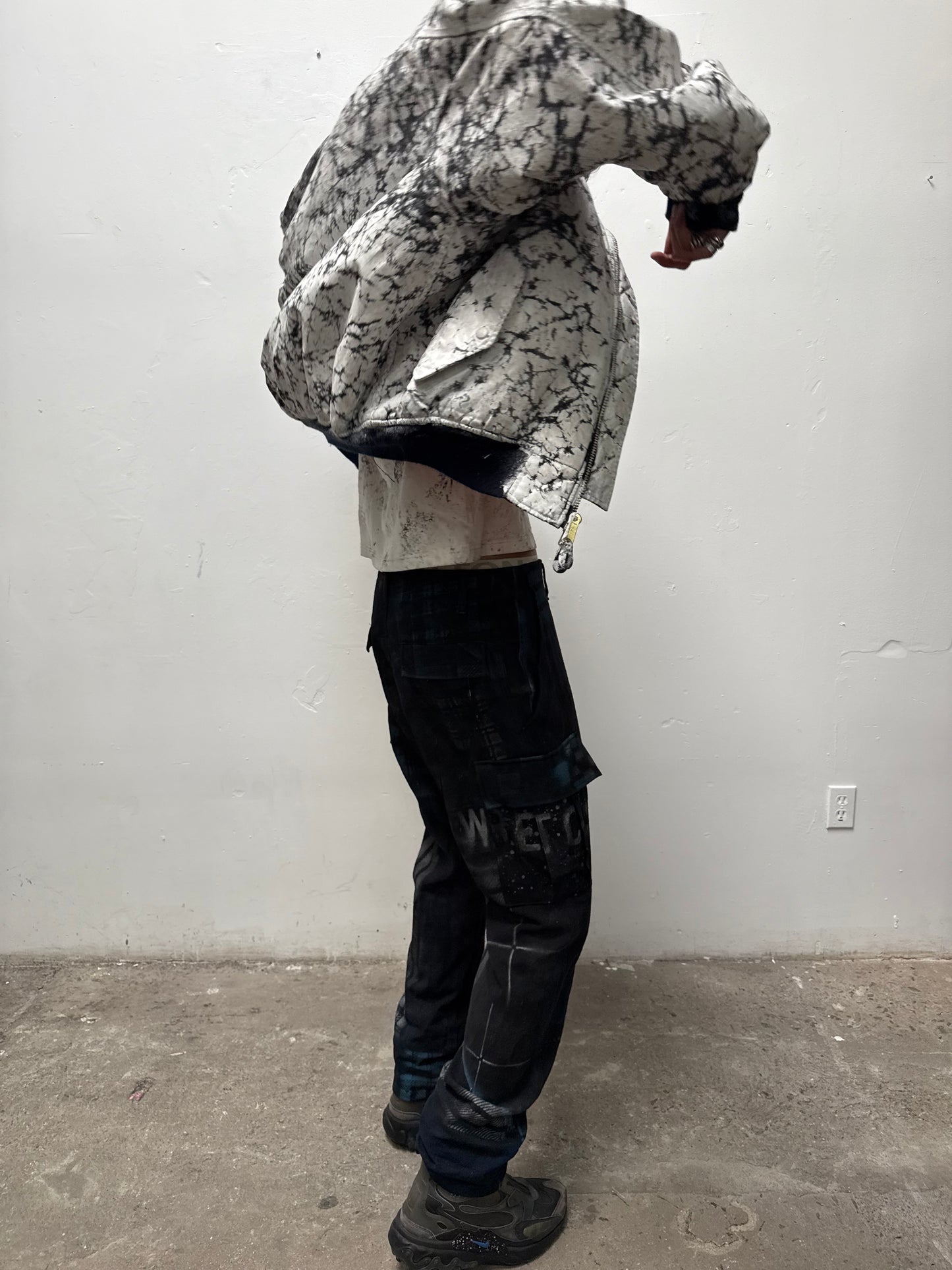 004: “Suiting” Hand Painted HBT BDU
