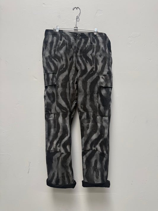 011: “Prowess” Hand Painted HBT BDU