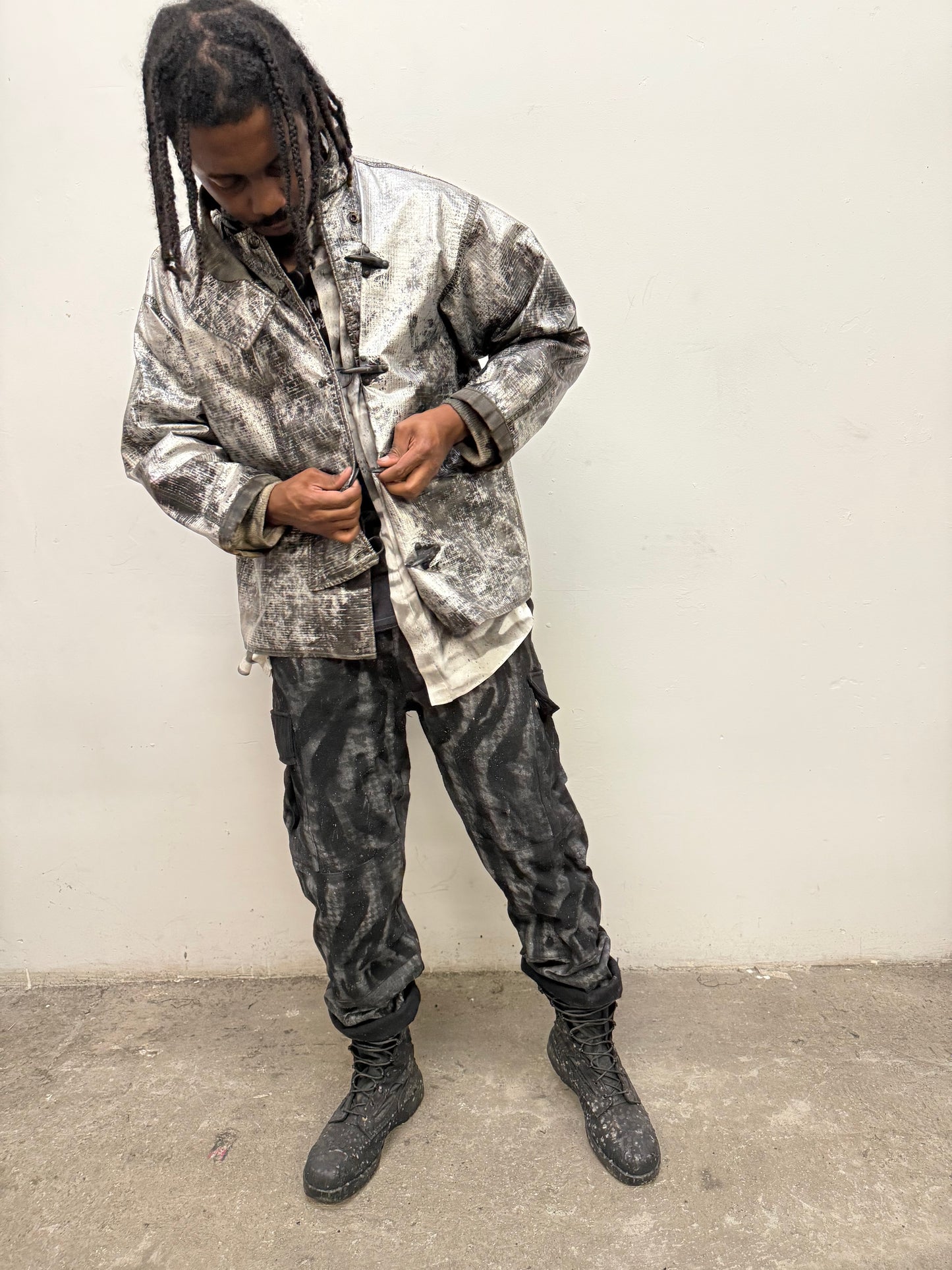 005 “Leonidas” Hand Painted HBT BDU