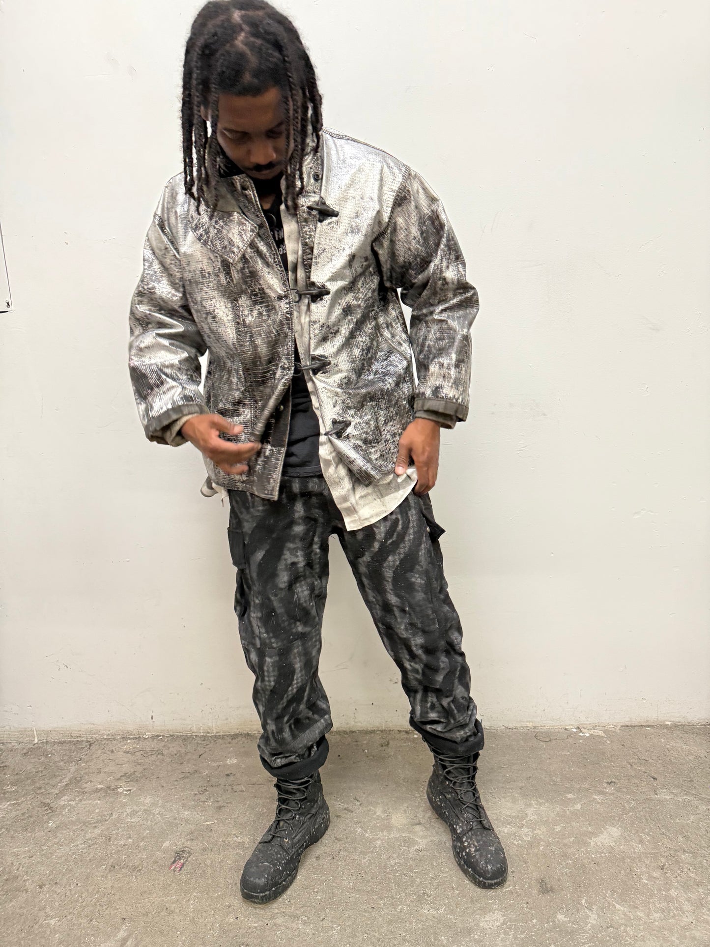 005 “Leonidas” Hand Painted HBT BDU