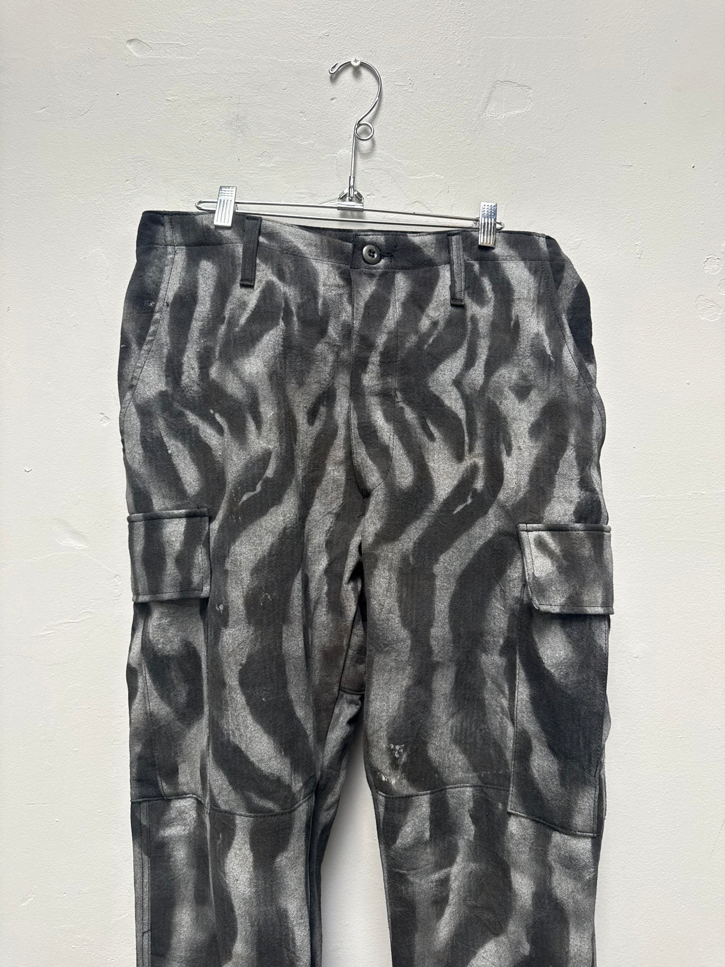 011: “Prowess” Hand Painted HBT BDU