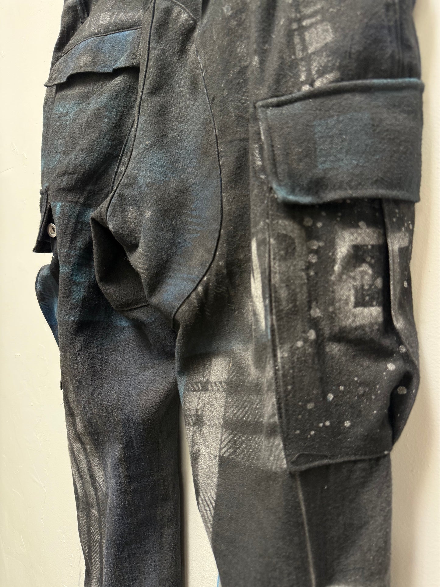 004: “Suiting” Hand Painted HBT BDU
