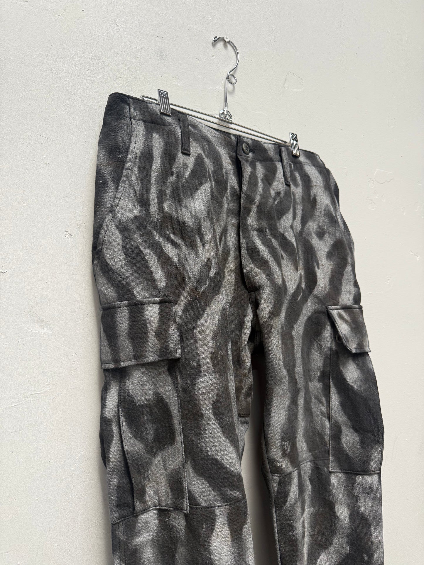 011: “Prowess” Hand Painted HBT BDU