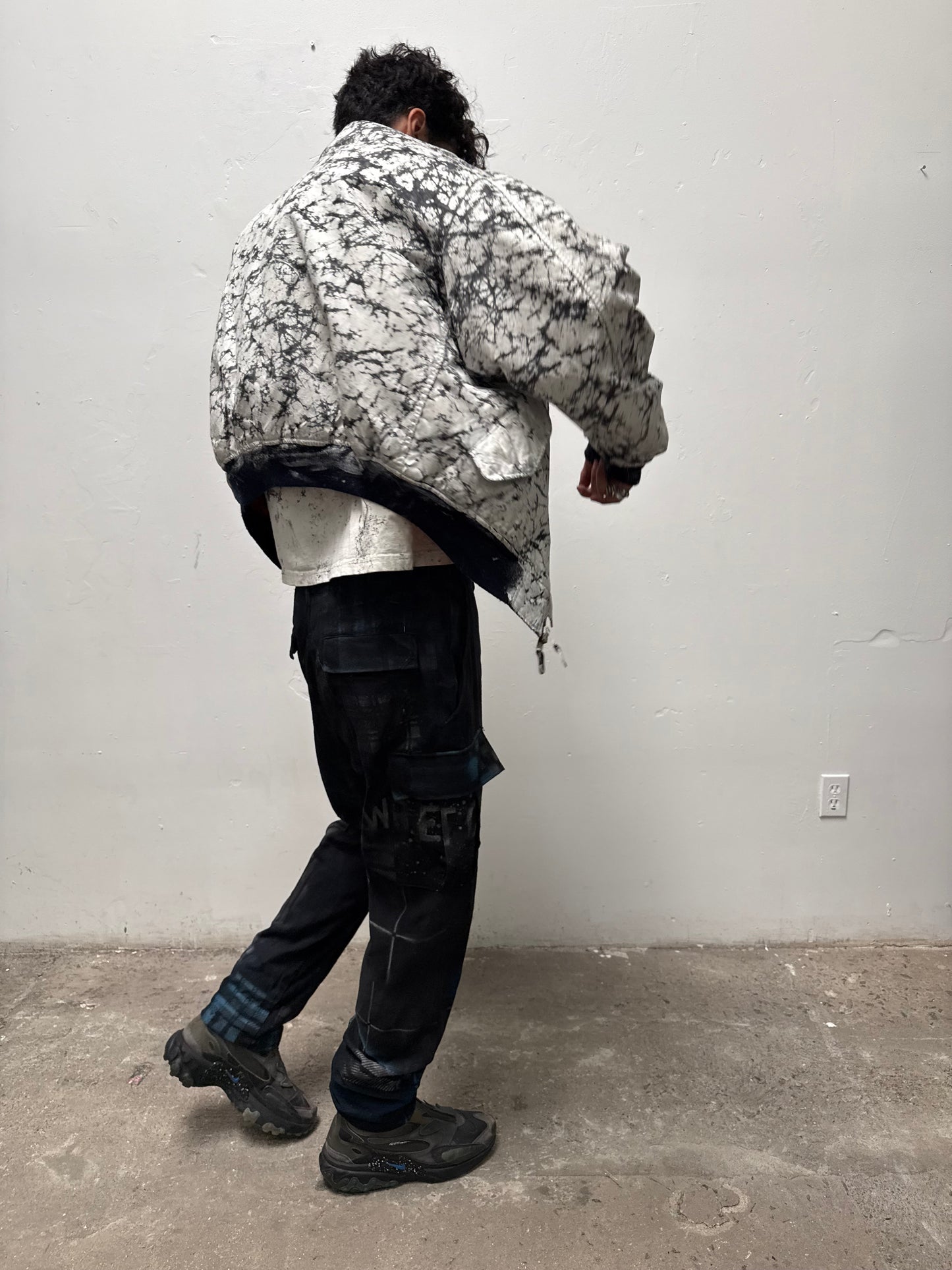 004: “Suiting” Hand Painted HBT BDU