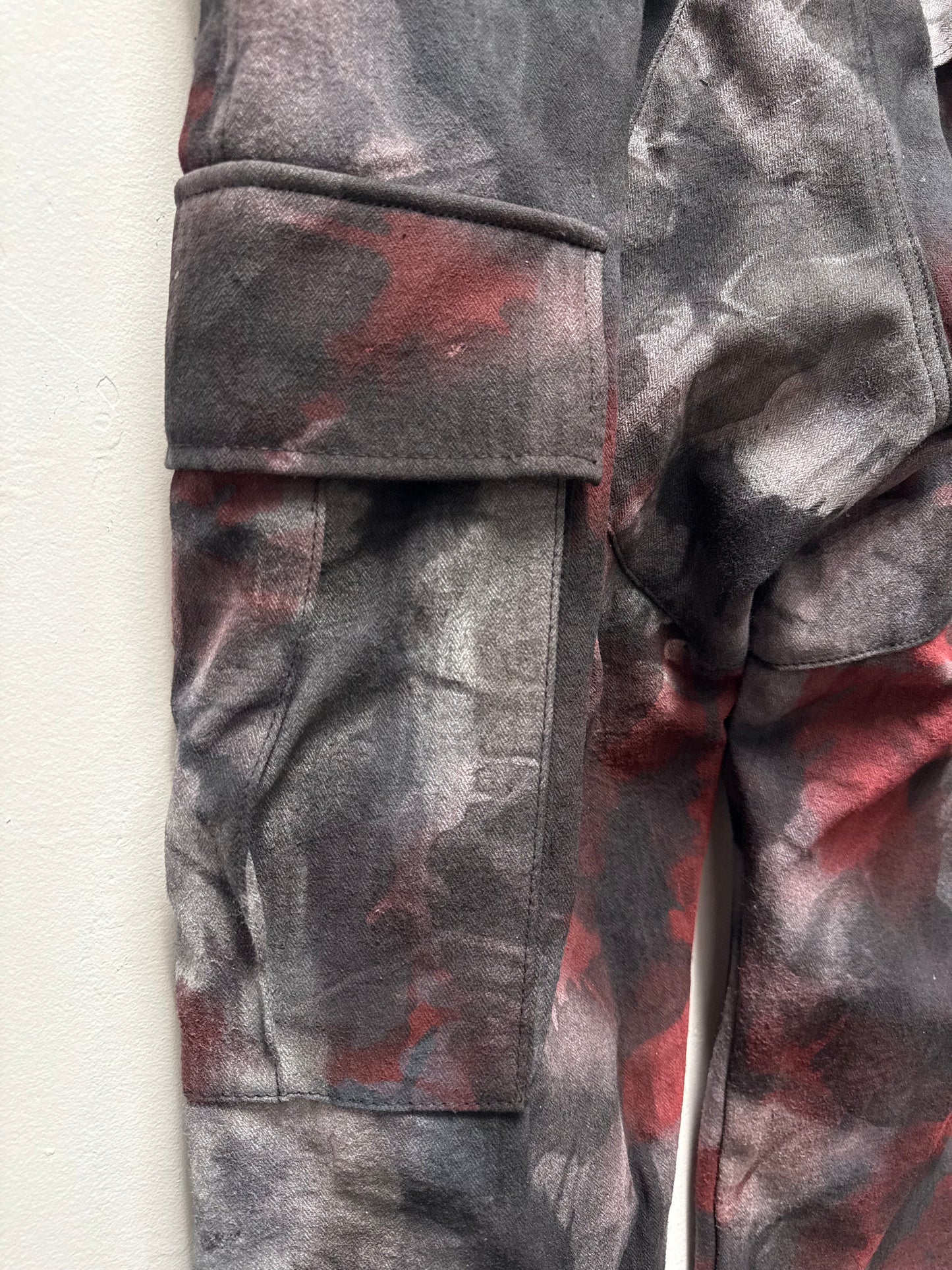 006: “Super Market” Hand Painted HBT BDU