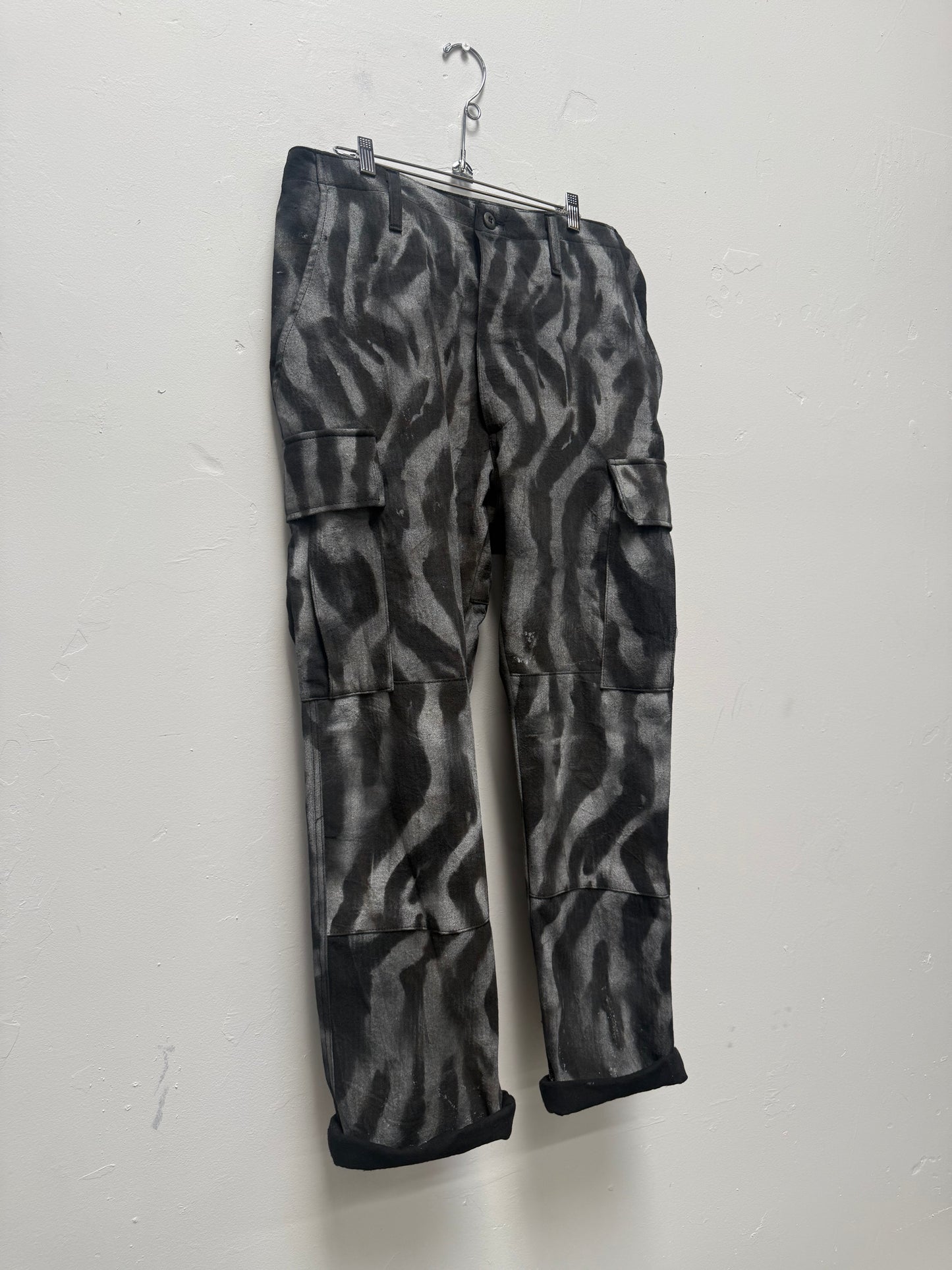 011: “Prowess” Hand Painted HBT BDU